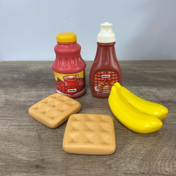 Other - ❄️ Little tikes FIT & FUN Breakfast WAFFLES & SYRUP Play Food 90’s